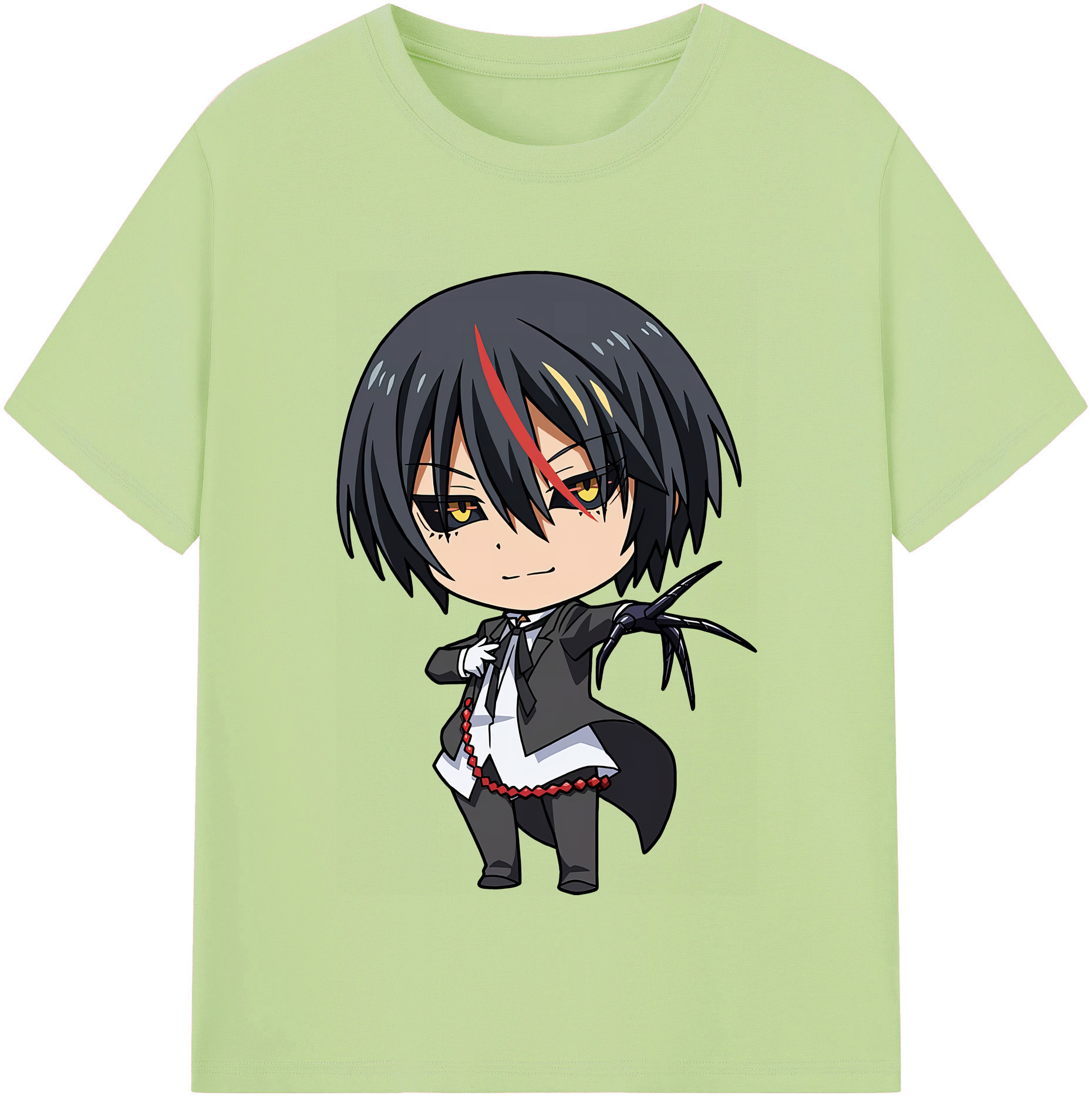 （画像用） 転スラ Regarding Reincarnated to Slime 綿100％半袖Tシャツ（フロントプリント）